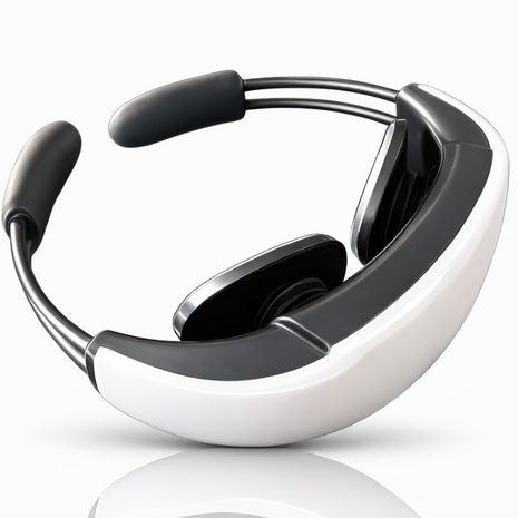 Intelligent Neck Massager Heat 6 Modes Rechargeable EMS Device