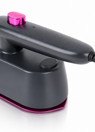 Mini Electric Steam Iron Portable Dry & Wet Ironing Machine with Titanium Panel 33W 220V Compact Travel Iron