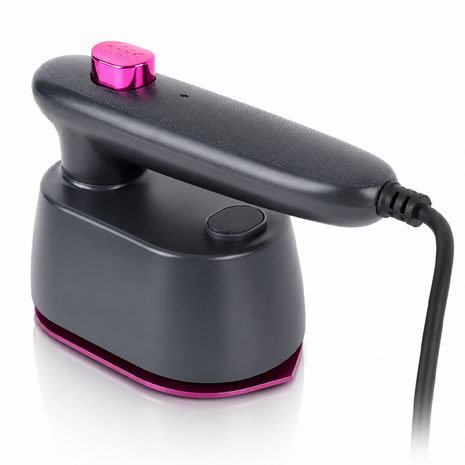 Mini Electric Steam Iron Portable Dry & Wet Ironing Machine with Titanium Panel 33W 220V Compact Travel Iron