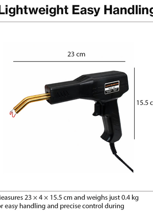 50W Plastic Hot Stapler Welding Kit 800 Staples Set 0–65A AC220V Repair Tool for Automotive Bumper Dashboard Plastic Repair Kit