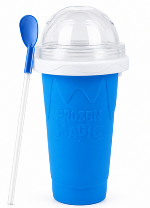 Frozen Magic Squeeze Cup Slushie Maker DIY Smoothie Freezer Cup