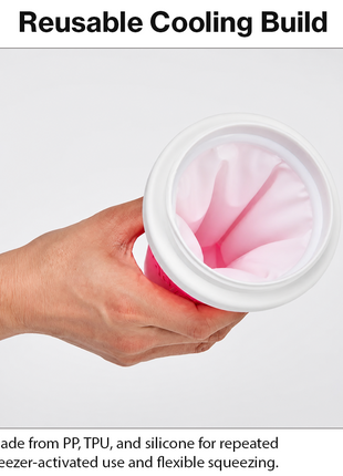 Frozen Magic Squeeze Cup Slushie Maker DIY Smoothie Freezer Cup