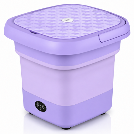 6.5L Foldable Portable Washing Machine 12V IPX4 Mini Washer