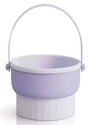 Silicone Makeup Brush Cleaner Bowl with Drying Holder