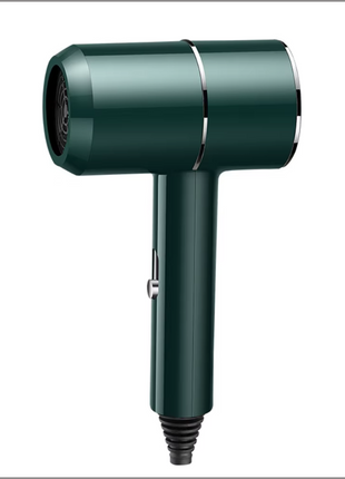 Mini Foldable Travel Hair Dryer 800W Compact DC Motor Dual Speed Dual Heat-240V Portable with Concentrator Nozzle