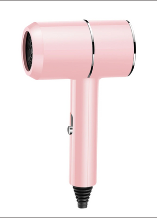 Mini Foldable Travel Hair Dryer 800W Compact DC Motor Dual Speed Dual Heat 240V-Portable with Concentrator Nozzle