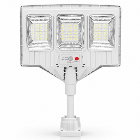300W Solar LED Flood Light – Remote Control, Light Sensor & Timer, Separate Solar Panel, Outdoor Waterproof