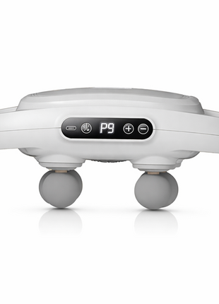 4-Head Percussion Massage Gun, 12W Deep Tissue Massager, USB-C Rechargeable, 20 Speeds, 6 Modes, LCD Display, 120 min Battery