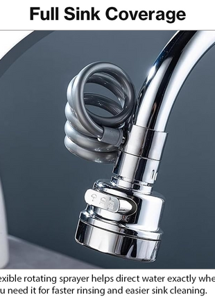 Kitchen Faucet Sprayer Extension 3 Mode Water Saving Tap