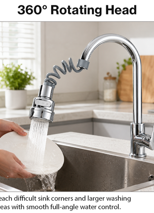 Kitchen Faucet Sprayer Extension 3 Mode Water Saving Tap