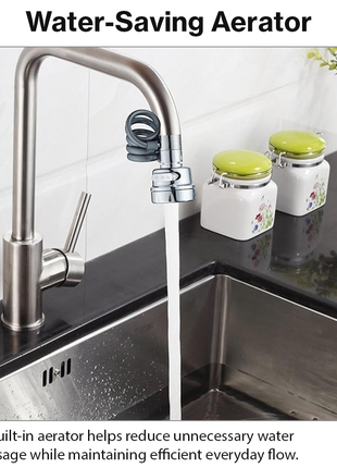 Kitchen Faucet Sprayer Extension 3 Mode Water Saving Tap