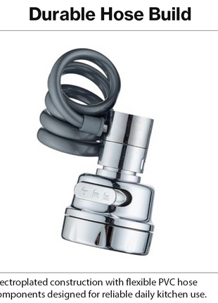 Kitchen Faucet Sprayer Extension 3 Mode Water Saving Tap