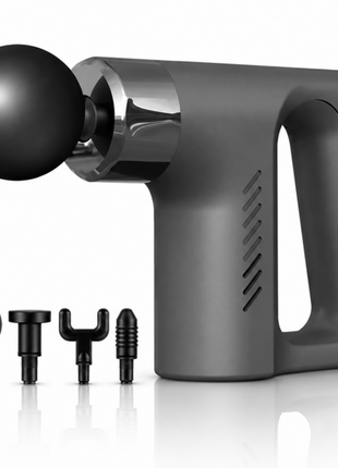 Ultra Mini Speed Deep Tissue Massage Gun with 4 Heads.