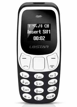 Dual SIM Mini Mobile Phone 0.66" Screen GSM Standalone Phone