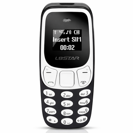 Dual SIM Mini Mobile Phone 0.66" Screen GSM Standalone Phone