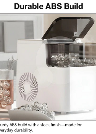 Automatic Ice Maker 1.6L – 2 Cube Sizes – Fast Cooling – Portable