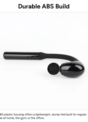 Deep Tissue Massage Gun with LCD Display, 4 Interchangeable Heads, 3 Modes & 6 Speeds up to 3000 RPM, USB-C Rechargeable Handheld Percussion Massager