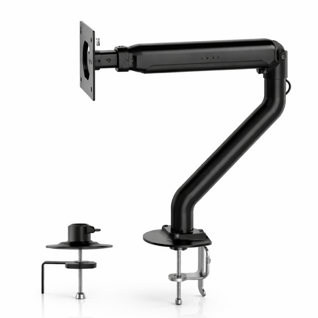 Gas Spring Monitor Arm Clamp or Grommet Mount
