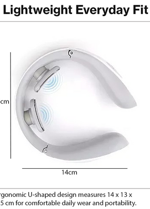 Rechargeable Smart Neck Massager with Heat Therapy