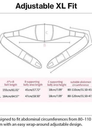 Maternity Pregnancy Support Belt Adjustable