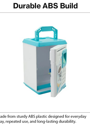 Kids ATM Fingerprint Piggy Bank Safe with Balance Memory Alarm