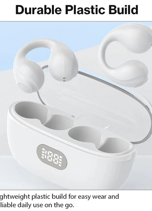 Wireless Bluetooth Earphones 10mm Drivers Plastic Noise Cancelling Touch Control