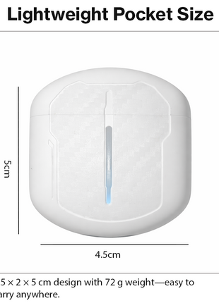 Sport Wireless Game Pro Earphones with Microphone, USB-C Charging Case, 15 m Range, 15 Hour Total Battery, Sculpted Ergonomic Earpieces