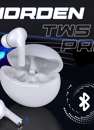 Norden TWS Pro Wireless Bluetooth 5.3 Earphones with Type-C Charging