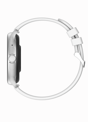 Norden Up Smart Watch, 1.43" AMOLED Full Touch Screen,Heart Rate & Sleep Monitoring, AI Voice Assistant, Multiple Sports Modes, BT5.3, 3-5 Days Battery Life, Magnetic Charging, Silver