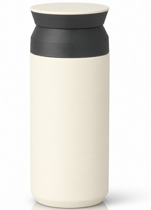 Cream 480ml Vacuum Insulated Stainless Steel Travel Tumbler Double-Walled Leak-Proof Coffee Mug