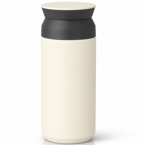 Cream 480ml Vacuum Insulated Stainless Steel Travel Tumbler Double-Walled Leak-Proof Coffee Mug