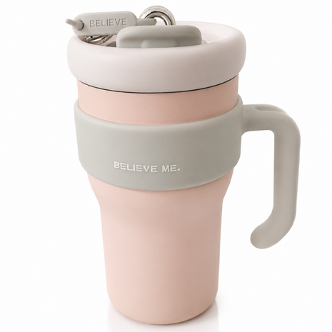 800ml Stainless Steel Insulated Travel Mug with Straw