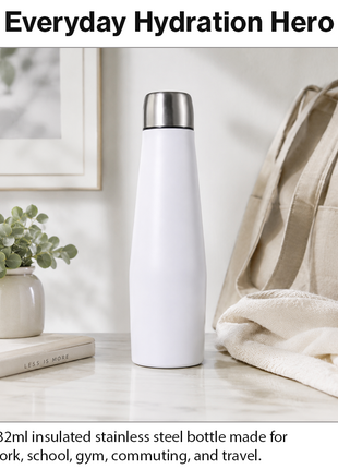 532ml Insulated Stainless Steel Water Bottle Leakproof Flask