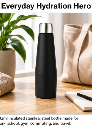 532ml Insulated Stainless Steel Water Bottle Leakproof Flask