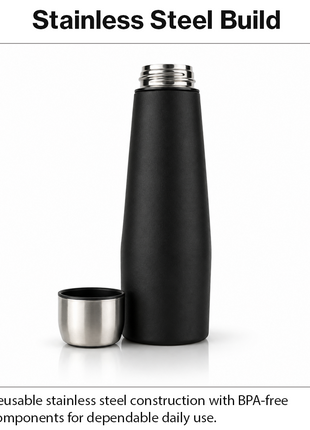 532ml Insulated Stainless Steel Water Bottle Leakproof Flask
