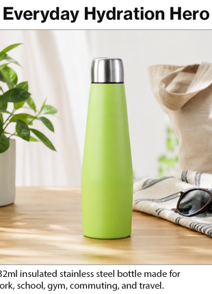 532ml Insulated Stainless Steel Water Bottle Leakproof Flask