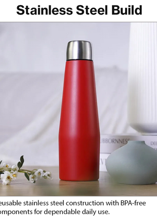 532ml Insulated Stainless Steel Water Bottle Leakproof Flask