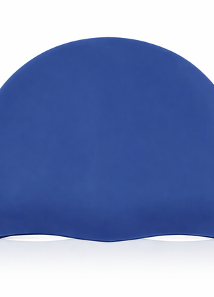 Silicone Swimming Cap Size 22×19 cm – Waterproof High Elasticity Navy