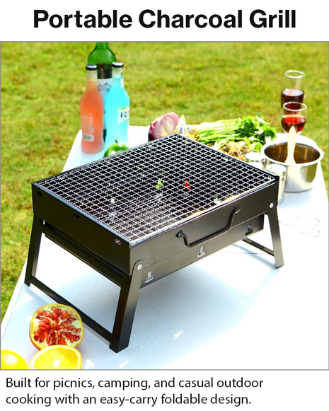 Mini Foldable Portable Barbecue Grill,Picnic & Camping BBQ