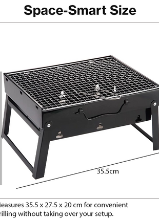 Mini Foldable Portable Barbecue Grill,Picnic & Camping BBQ