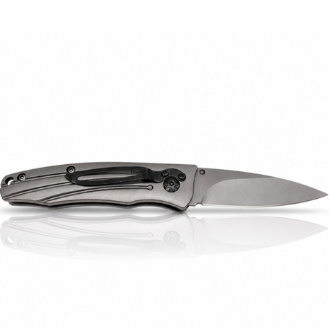 Folding Pocket Knife Compact Manual Open Utility Knife Black Handle 16 cm Lightweight EDC