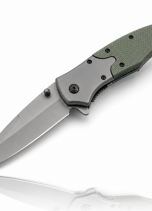 Flash Tanto Folding Pocket Knife with Aluminium and ABS Handle, Stainless Steel Blade