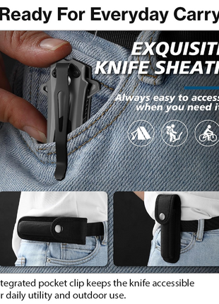Spring Assisted Folding Pocket Knife with G10 Handle