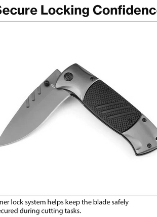 Spring Assisted Folding Pocket Knife with 440 Stainless Steel