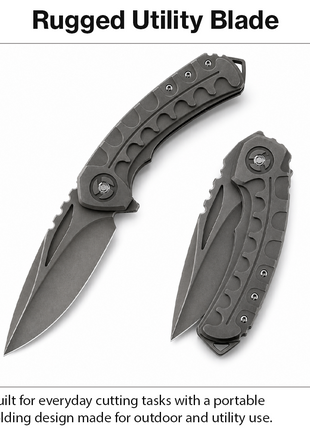 Stainless Steel Folding Knife with Liner Lock