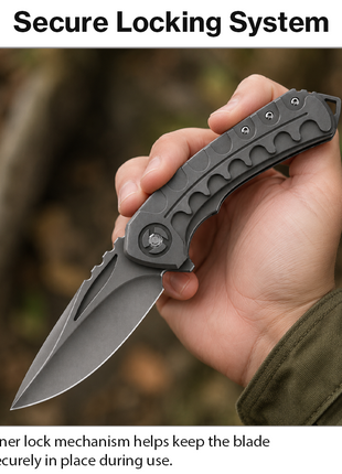 Stainless Steel Folding Knife with Liner Lock