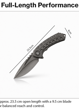 Stainless Steel Folding Knife with Liner Lock