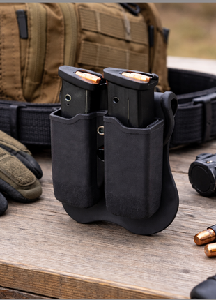 Double Magazine Holster Polymer Airsoft Pouch
