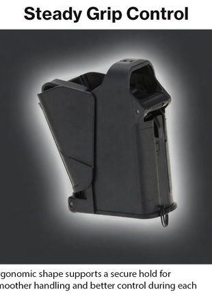 Universal 9mm–.45 ACP Magazine Speed Loader & Unloader ABS Compact 7×3.5×8 cm Lightweight 70 g Handheld Tool
