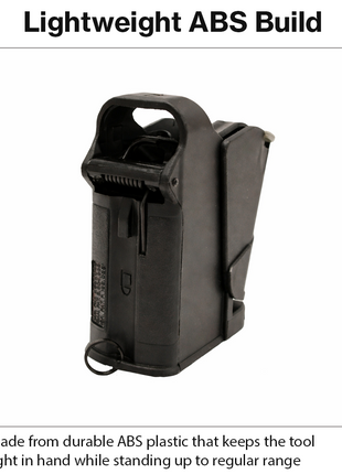 Universal 9mm–.45 ACP Magazine Speed Loader & Unloader ABS Compact 7×3.5×8 cm Lightweight 70 g Handheld Tool